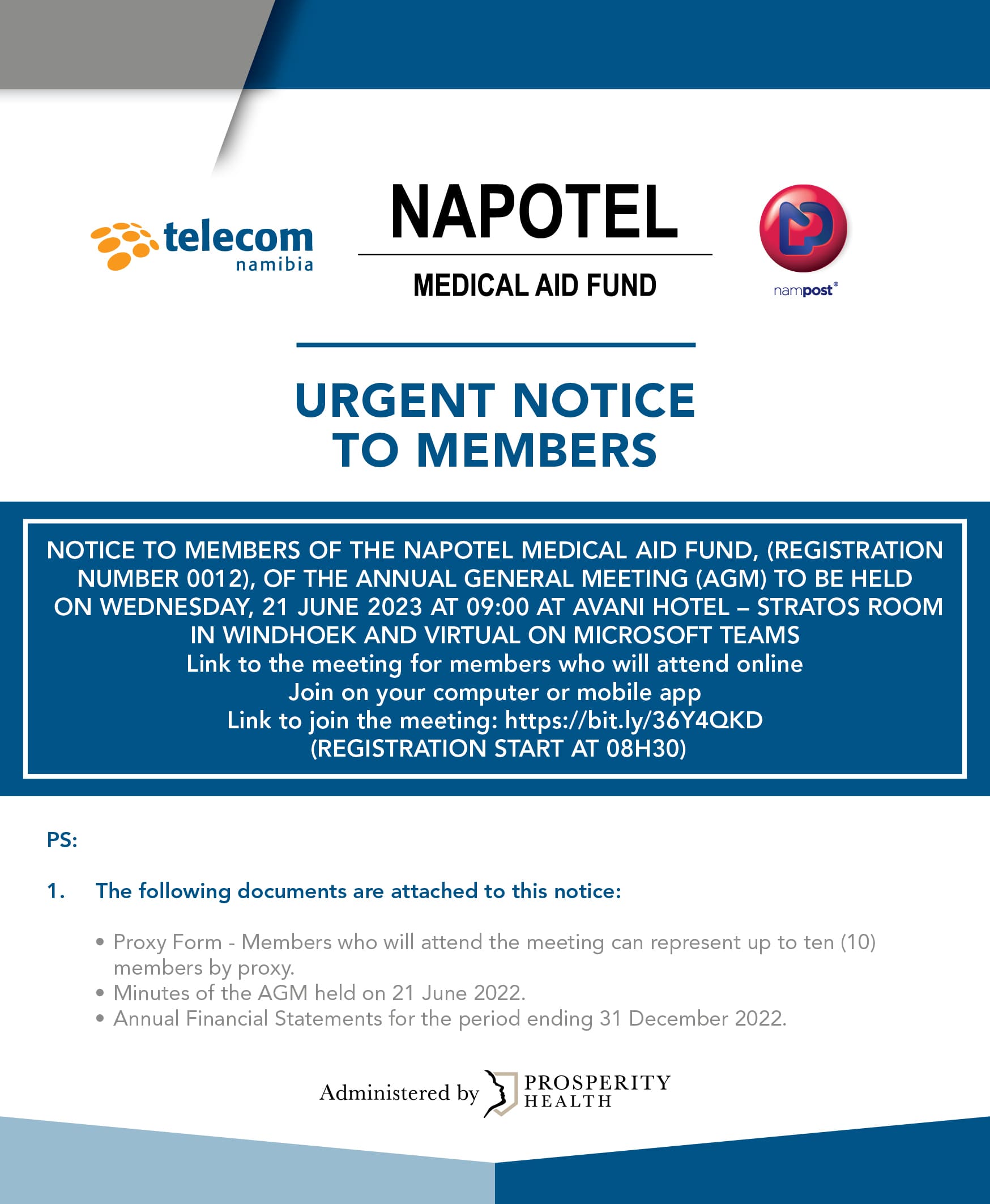 Napotel AGM Notice 2023 min